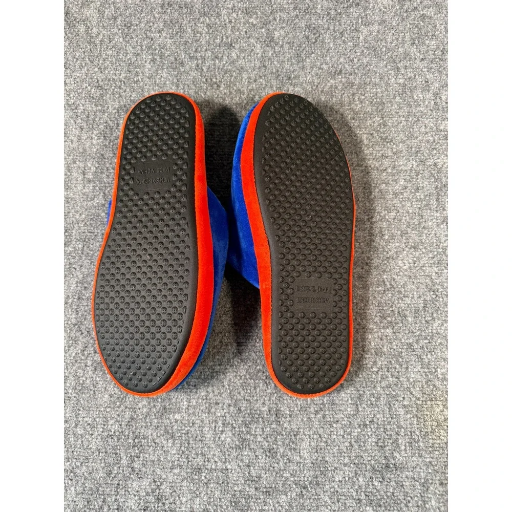 FOCO Florida Gators‎ Mens XL Blue Orange Plush House Scuff Slippers NCAA UF